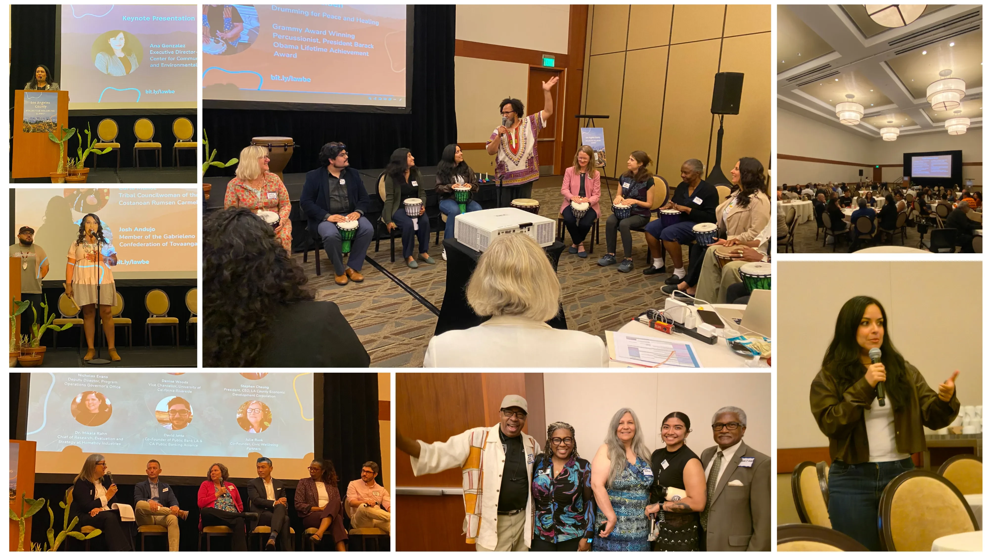 LA County Collective Wellbeing Summit event photos